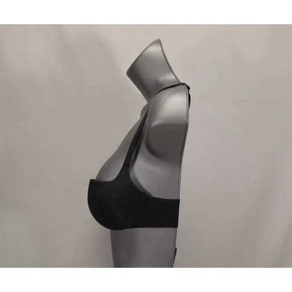 NWT Skims Black Ultimate Push Up Balconette Bra 36 DD Onyx - Picture 11 of 15